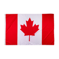 Bandera de Canadá 90 x 150 cm con hoja de maple - Flagora